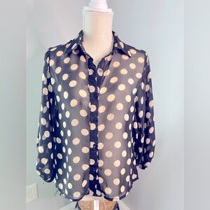 SANS SOUCI BLOUSE sz M